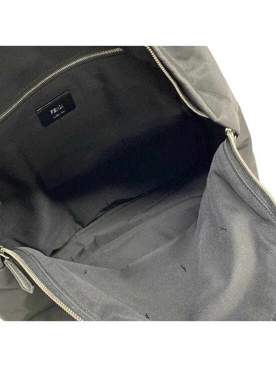Fendi Backpack Black Yellow Silver Light Bulb